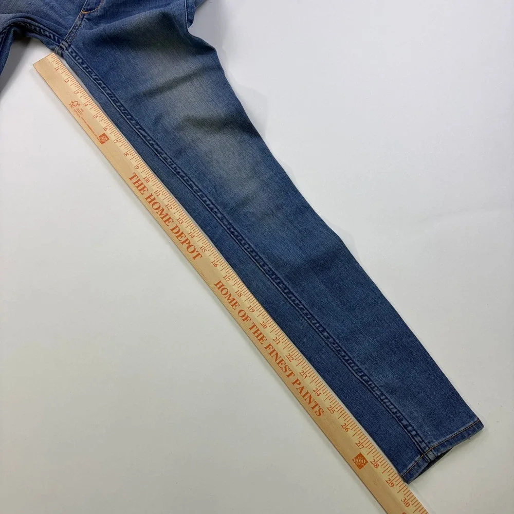 Abercrombie & Fitch Super Skinny Jeans Womens 00R 24 Medium Wash Low Rise